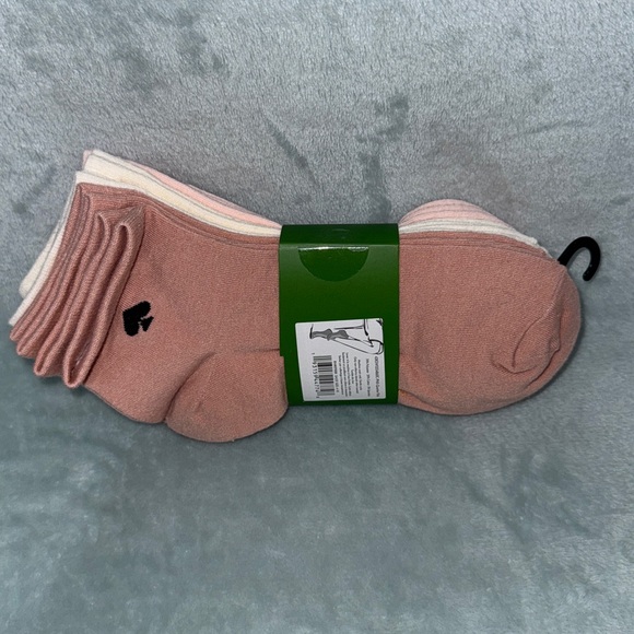 kate spade Light Pink & Cream Casual Socks - Picture 7 of 9